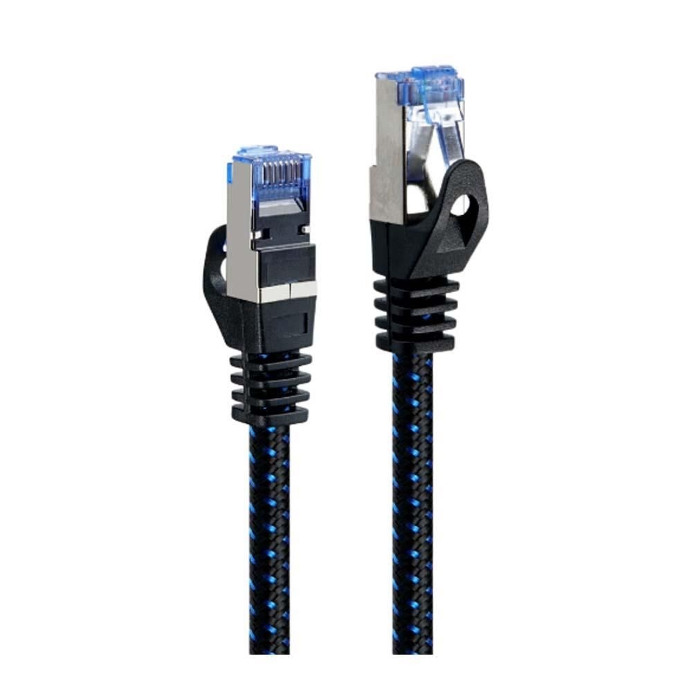 CAT-8 SSTP 랜케이블 15M 고화질 or 고속전송 40gbps 노트북 PC 컴퓨터 무선AP 공유기 NAS 라우터 RJ45