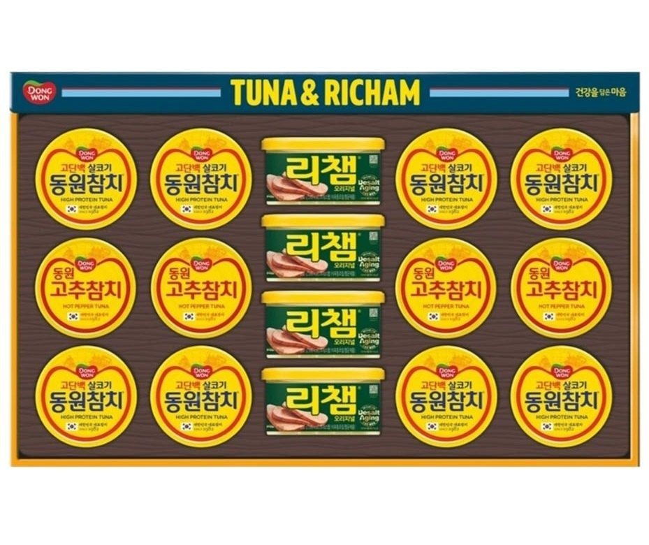 [온누리상품] 동원튜나리챔77호(캔57호) 명절 선물세트