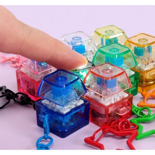 키보드 ASMR 딸깍이 키캡 키링 1박스 12개입