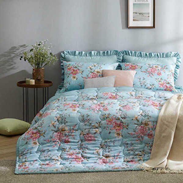 [마르시아][Q]소프트플란넬 워싱 차렵이불 1+1+1 세트