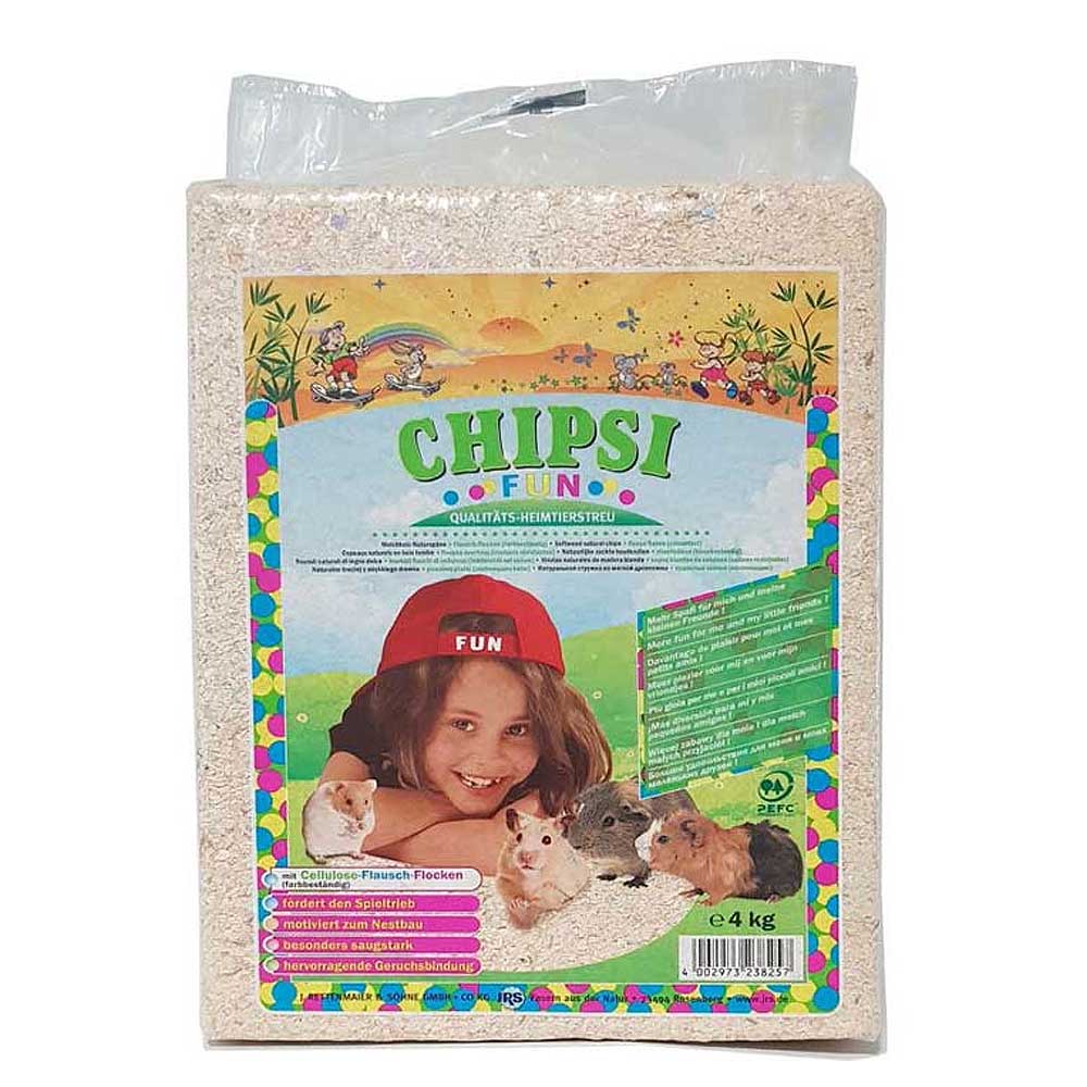 칩시 부드러운 셀룰로오스 컬러믹스 소동물베딩 펀 60L (4kg)