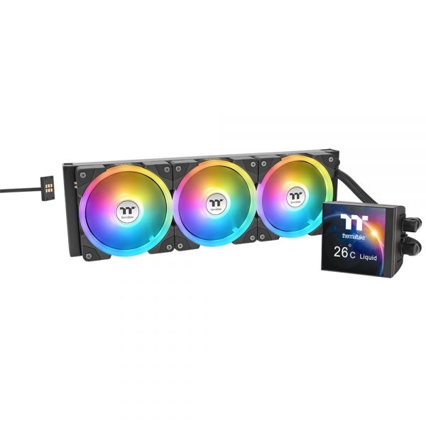 써멀테이크 MAGFloe 360 Ultra ARGB Sync (블랙)