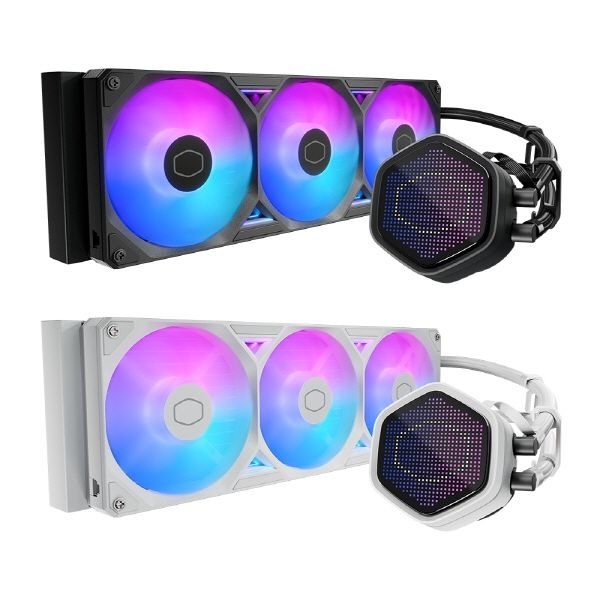 쿨러마스터 MASTERLIQUID 360 ATMOS II Pixel LED (블랙)