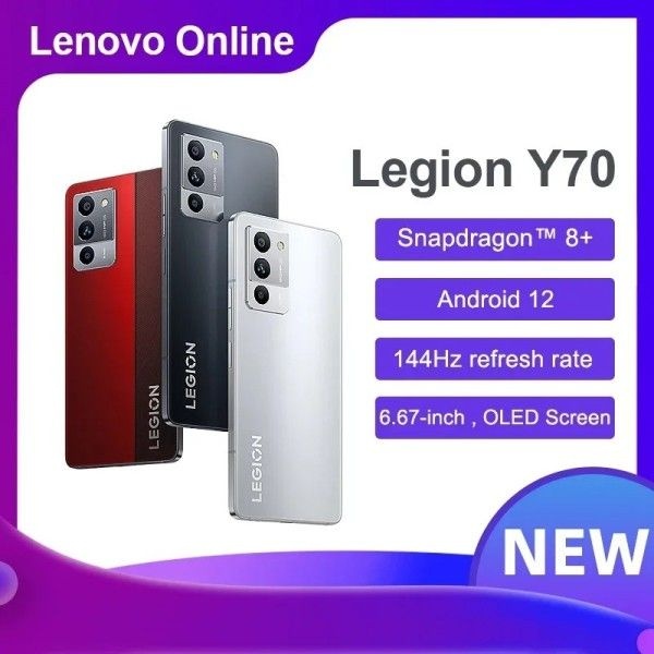 레노버 Legion Y70 게이밍 스마트폰 6.67인치 144Hz