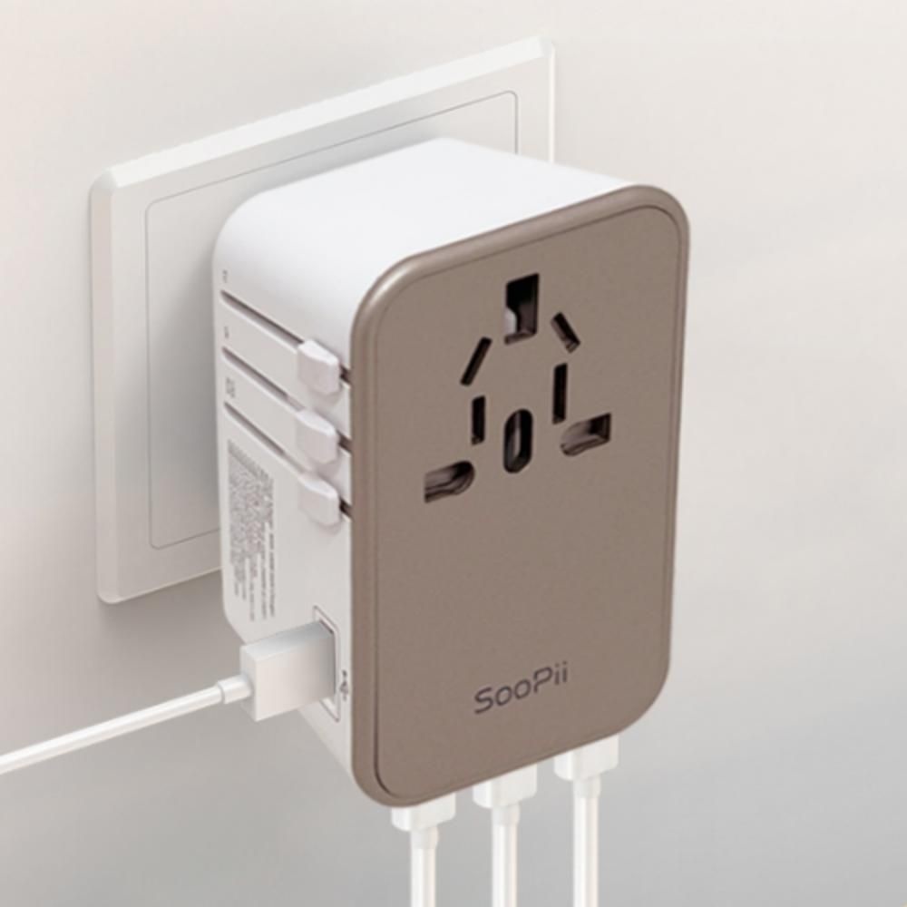 티엘파츠 협력사 돼지코 어댑터 플러그 변환 220V 콘센트 110V 여행용 일본 미국