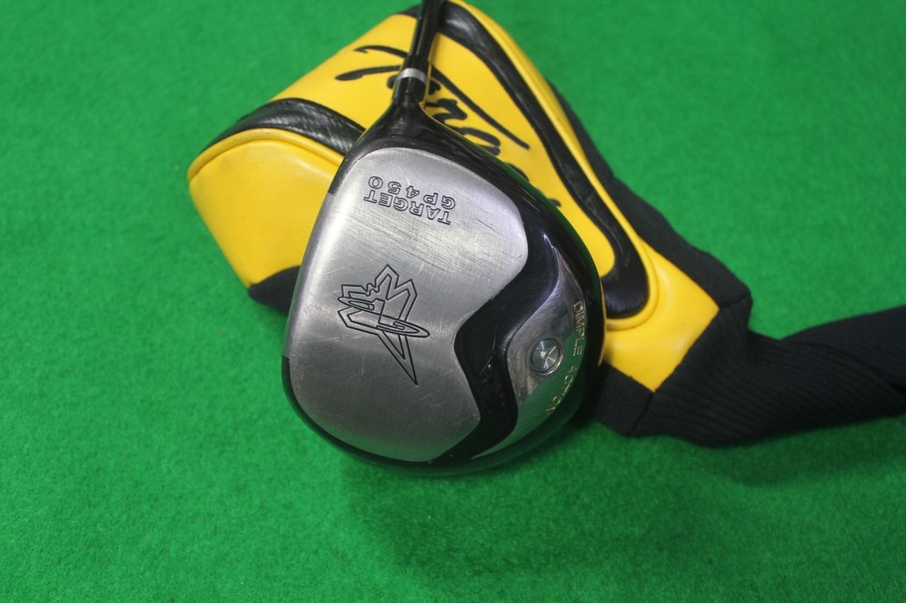 [중고] 타겟 GP 450 강도SR 10도 미즈노미션샤프트 D44-SR로 피팅한 남성고반발 드라이버