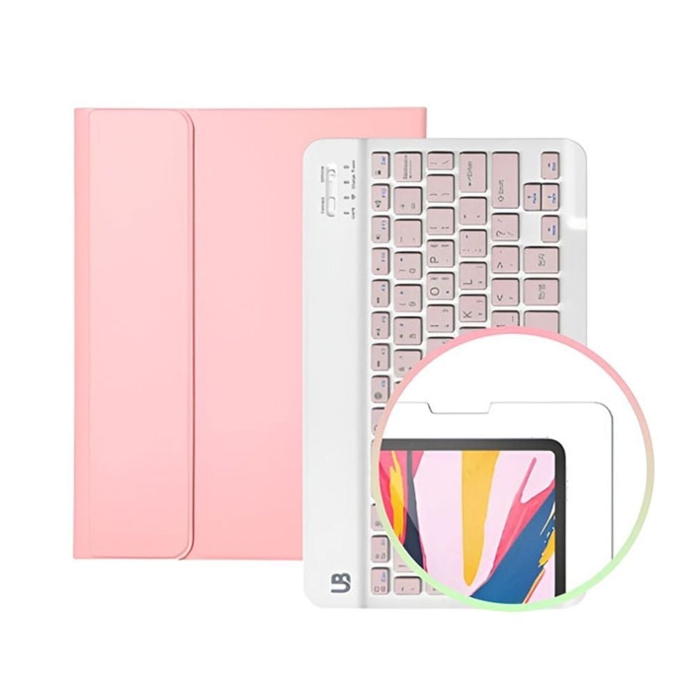 아이패드 프로13 M4 키보드 케이스+강화유리 필름 1매