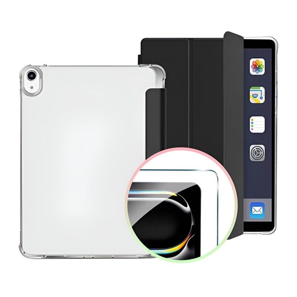 아이패드 에어11 M2 마그네틱 케이스+강화유리 필름 1매