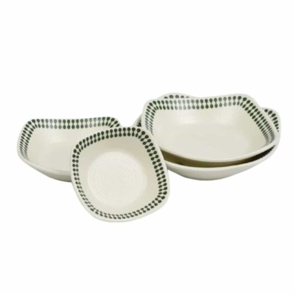 [조르지오]그린 OID941Z8 업소용 신사각 찬기 업소용식기 업소용멜라민그릇