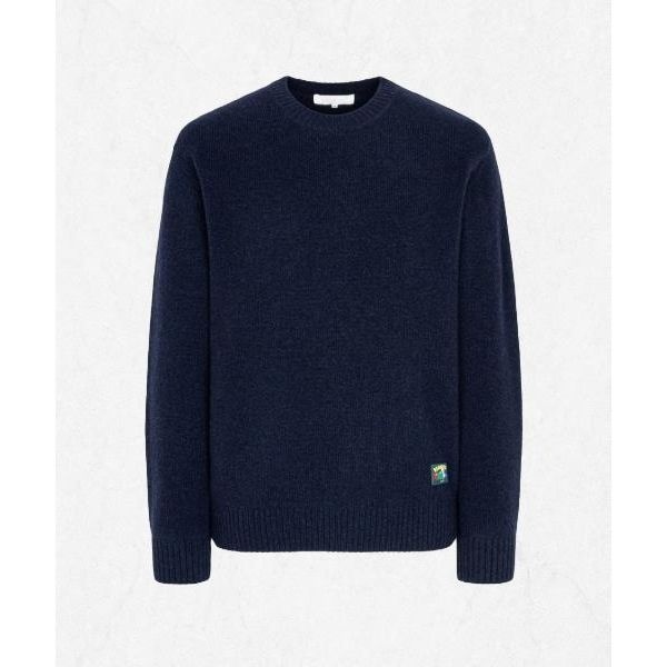 BEANPOLE MEN [국내정품] 빈폴 BEANPOLE MEN 푸즈예티 라운드 니트 네이비 BC5X51C50R 2485402