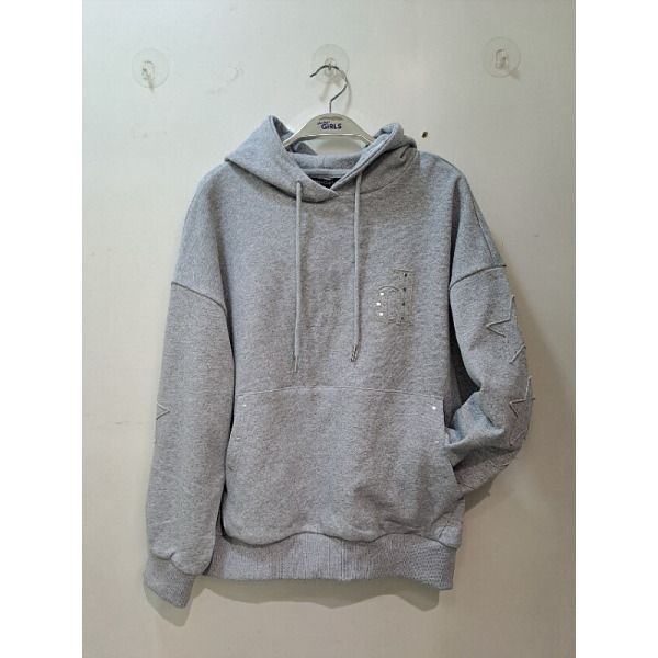 상품상세참조 더데이걸즈 [더데이걸] 힙해 별패치 스터드 후드TGMH26106 (P003758184)