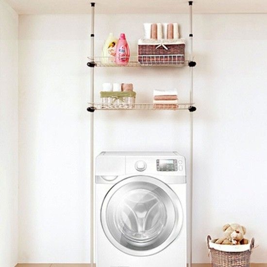 오피스텔옷걸이 공간 활용 세탁실 철제 수납대 거실수납장 북유럽스타일 철제앵글 무료반품교환