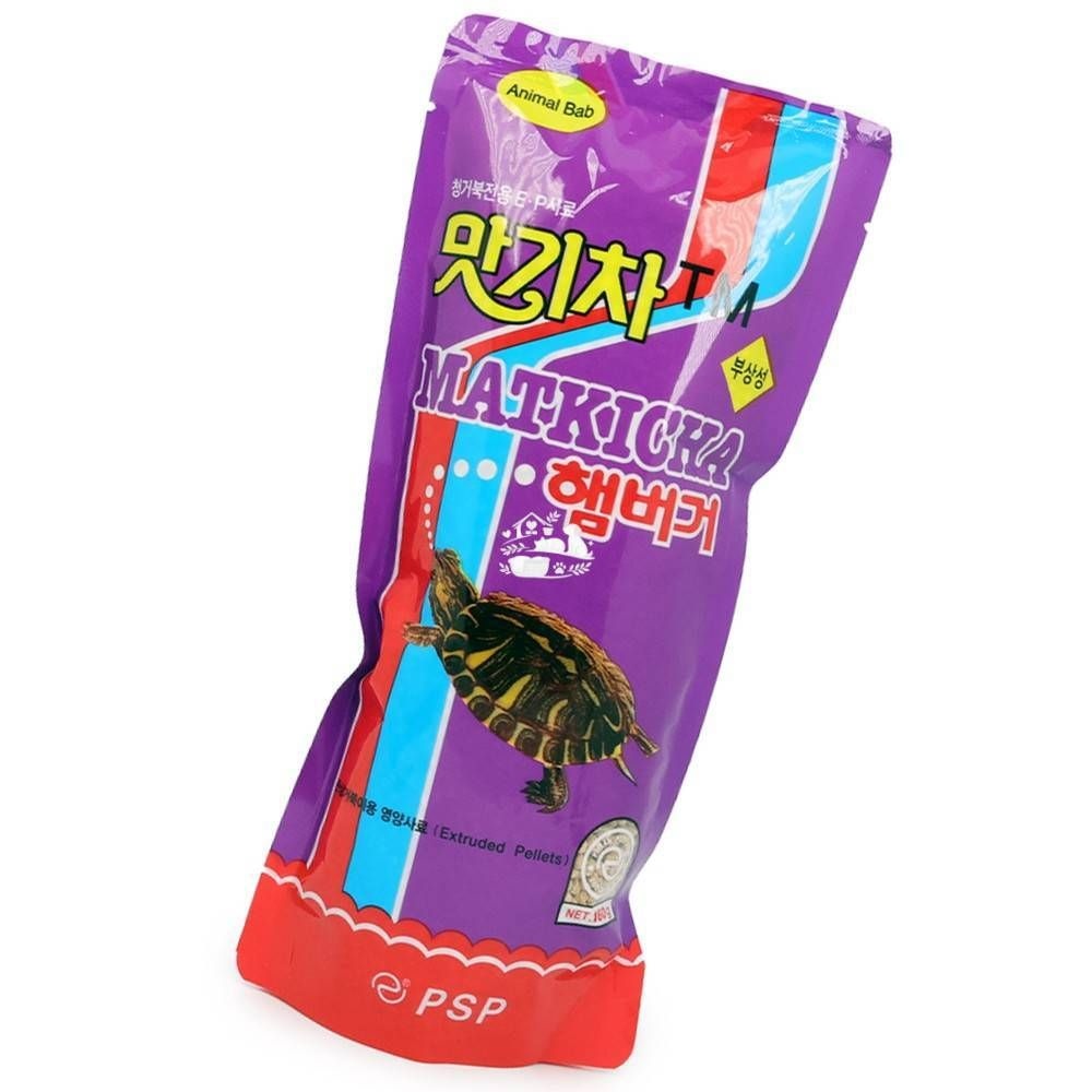 청거북 건강 영양사료 햄버거 160G 물생활용품 셀레늄포함 민물용사료