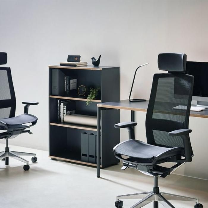 듀오백 듀오백 사무용 의자 컴퓨터 책상 회의실 Q7 플러스 14HLDAS-M 블랙