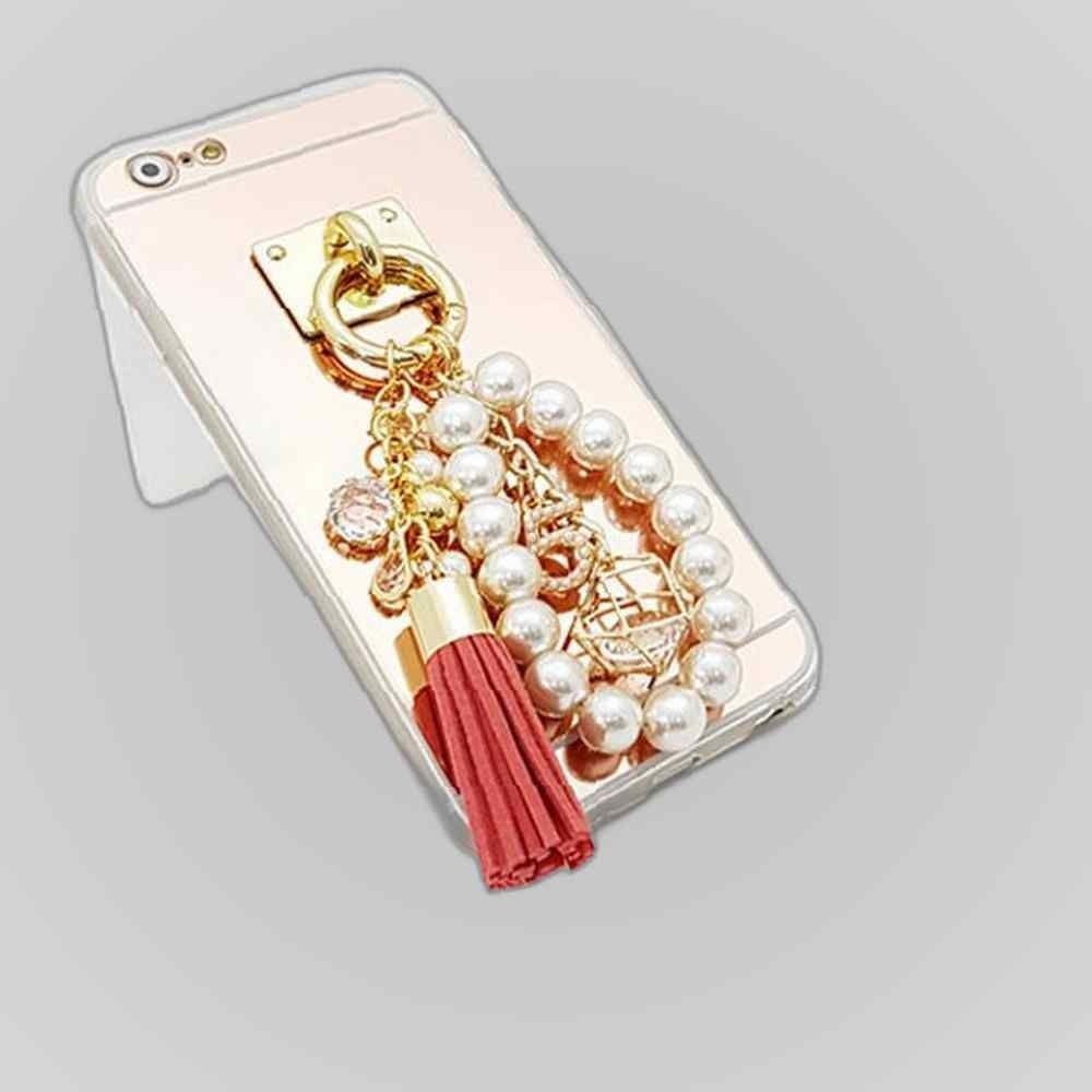 국내및아시아 갤 노트10 진주링 테슬 미러젤 케이스 N970 N971 갤럭시노트10케이스 노트10케이스 갤노트10케이스 진주미러케이스