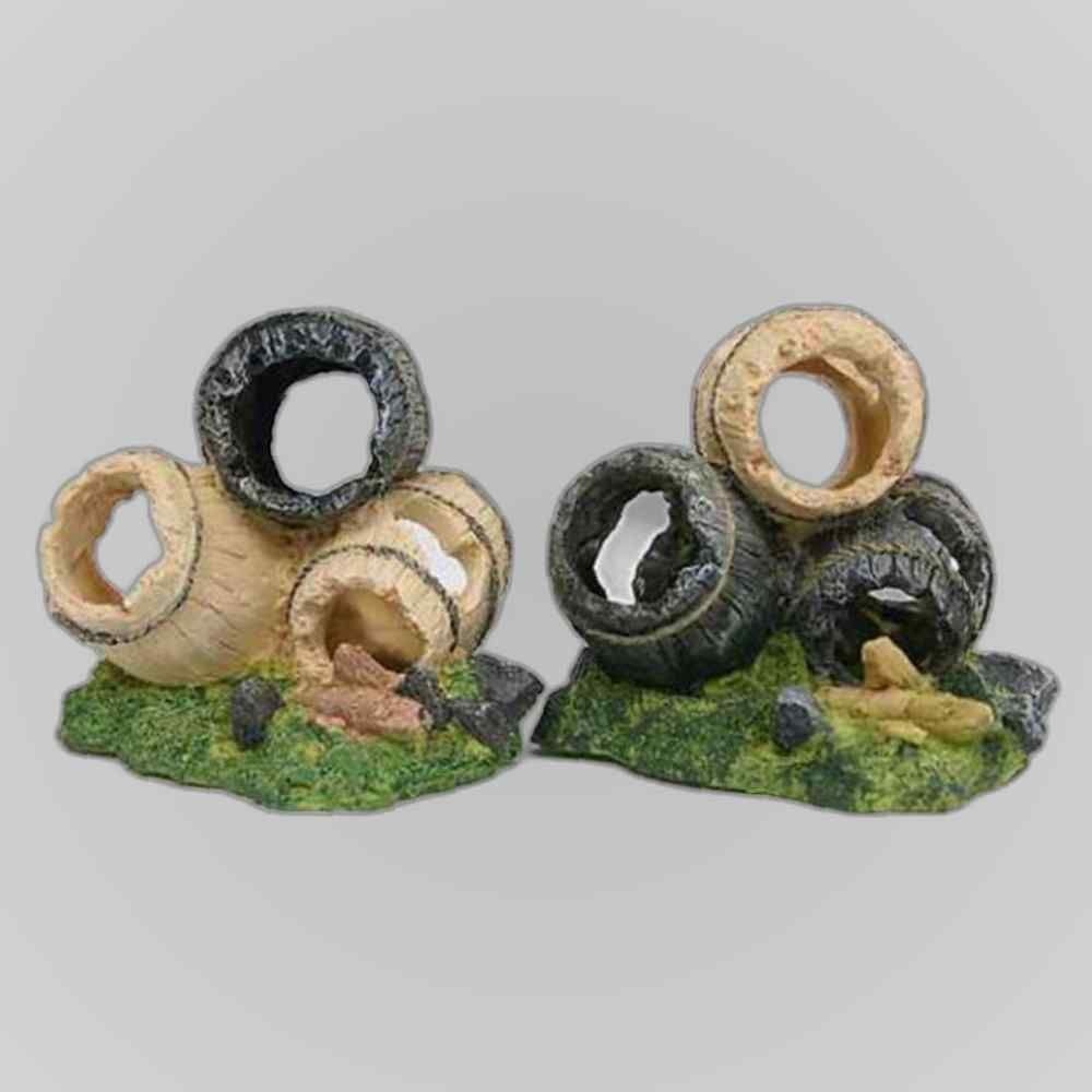 어항꾸미기 술통 장식 1P 수조 인테리어 비바리움 어항장식소품 수조장식소품 테라리움 미니수족관 물생활 어