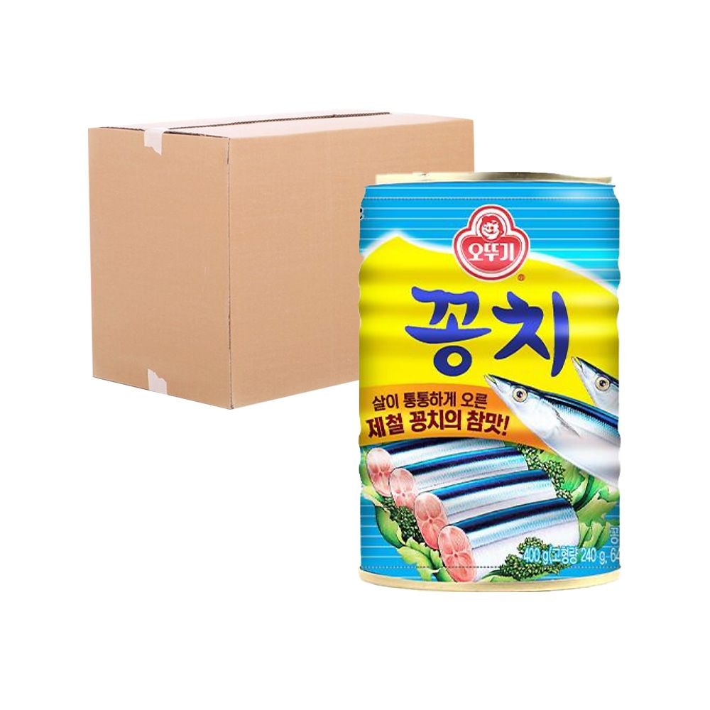 비제이마켓 오뚜기 꽁치 24개입 (1박스) 냉동꽁치 꽁치캔 캔꽁치
