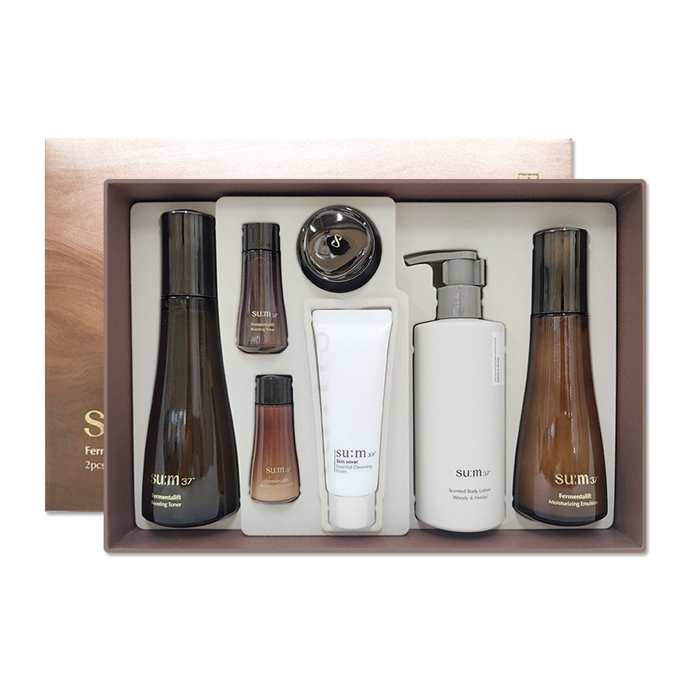 숨37 퍼멘타리프트 2종 기획 25년 10월 토너 150ml 에멀전 130ml 센티드 바디로션 245ml