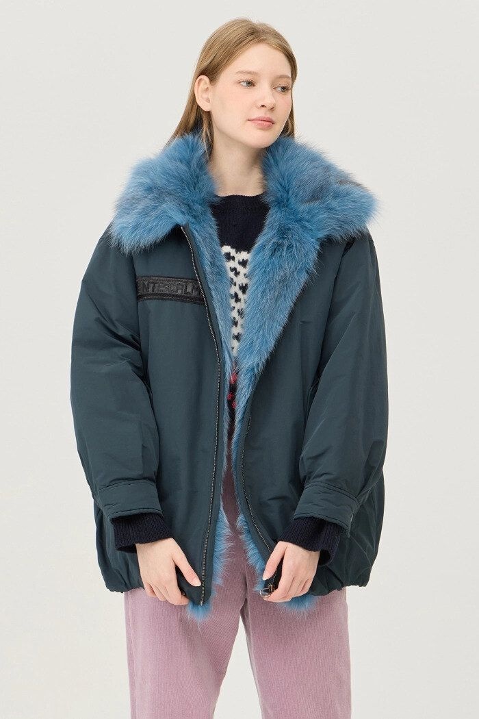 {매장정품} 베네통 카네 폭스벨리 구스 패딩 BAPD54461_CA 1238546