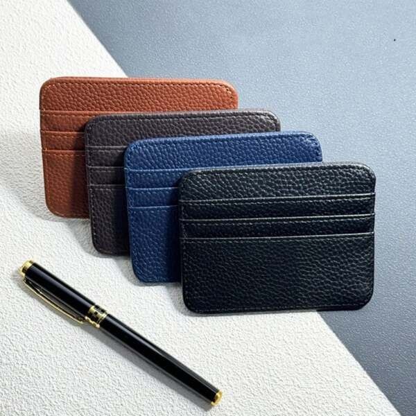 [라이프커머스] 지갑 머니클립 카드홀더 캠팩트한 사이즈 다양한 카드 비지니스 보관
