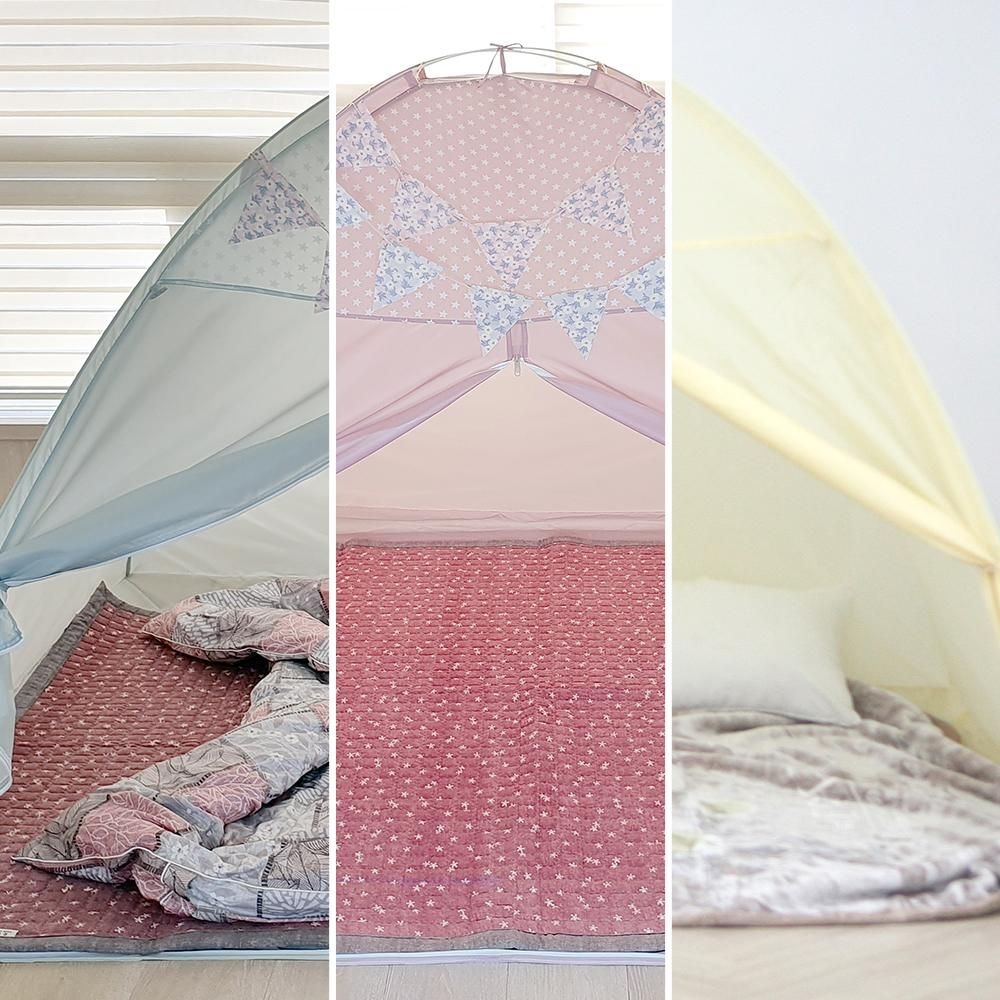 원터치 난방 방풍 텐트 중대 3인 방한텐트 난방텐트