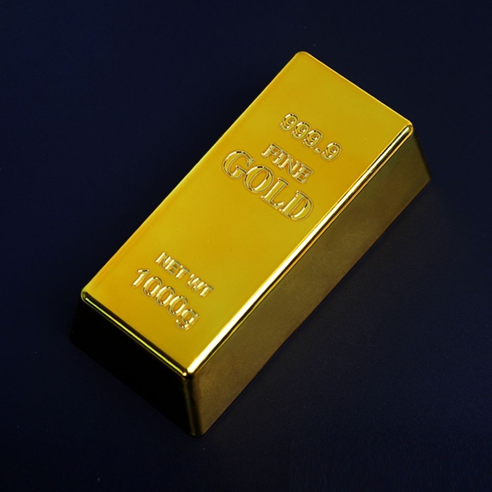 럭셔리 골드바 금괴 모형 금전운 700g 인테리어장식품 골드바1kg 촬영용품