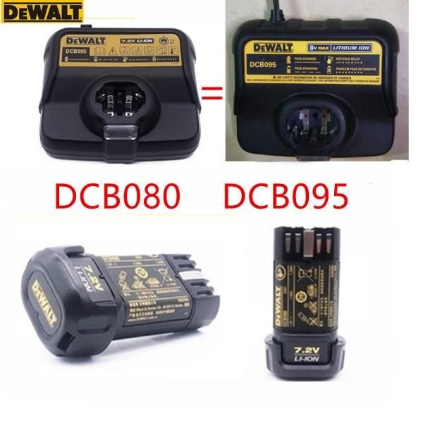 상품상세참조 충전기 배터리 7.2V 8.0V DCB080 DCB095 DEWALT