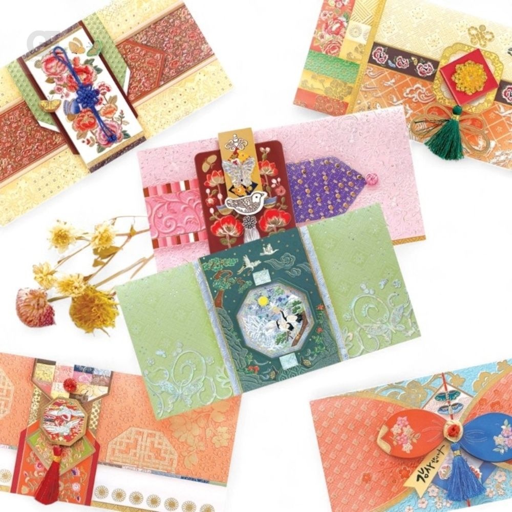 굿포머스 전통 용돈봉투 특이한봉투 현금봉투 돈바람기원