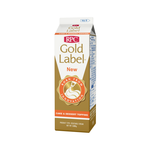 RPC 골드라벨 뉴 1030g (식물성 가당 생크림 휘핑크림)