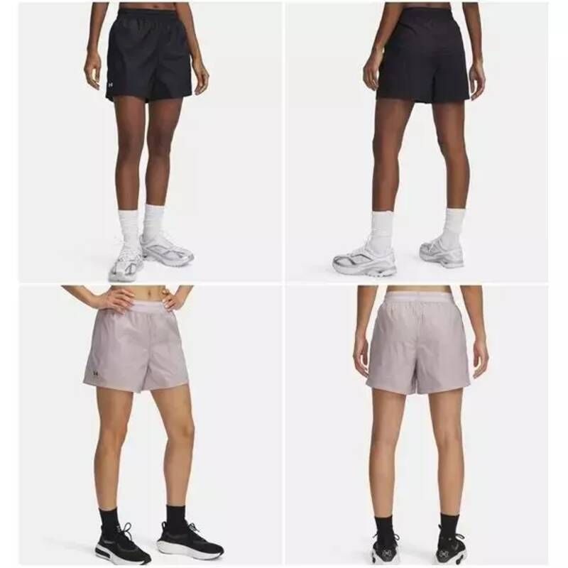 UnKnown 언더아머 (1389628)여성 UA 라이벌 우븐 5인치 쇼츠