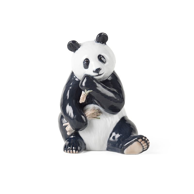 [오늘도착] [롯데백화점] 로얄코펜하겐 피규린 대나무 먹는 판다 18cm_1020662