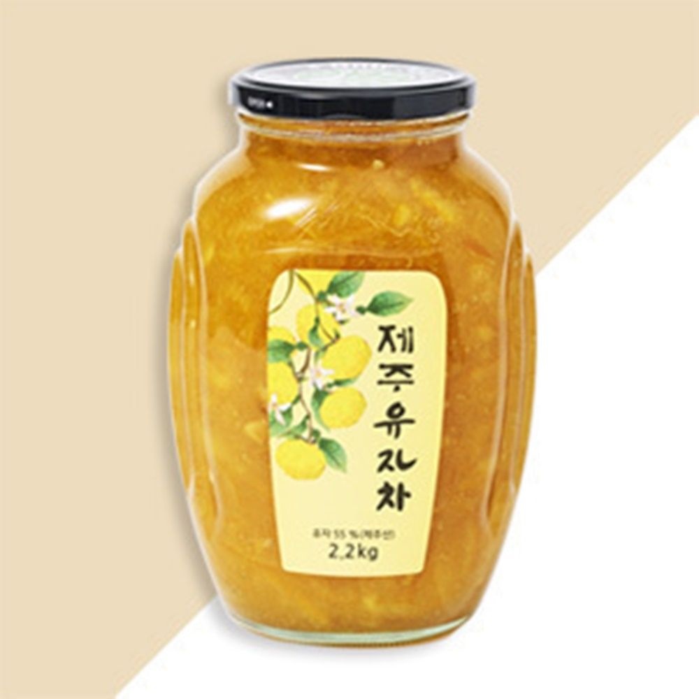 제주유자차2.2kg x 6병