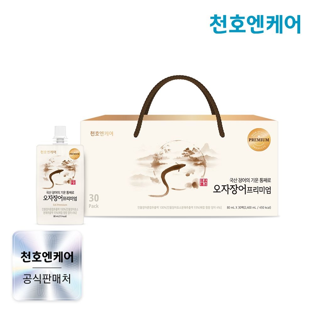 천호엔케어 오자장어 프리미엄 80ml 30팩 x 1박스