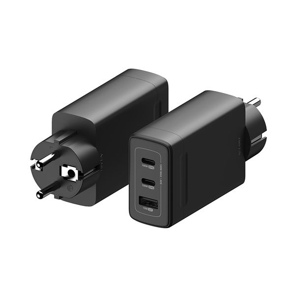 PD 3.2 100W AVS GaN 접지 멀티 초고속 충전기 GB102 블랙