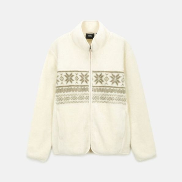 [롯데백화점] 네파 남여 프린팅 뽀글이 점퍼 노르딕 플리스 자켓 7K76167 7K86167 LE1220941558