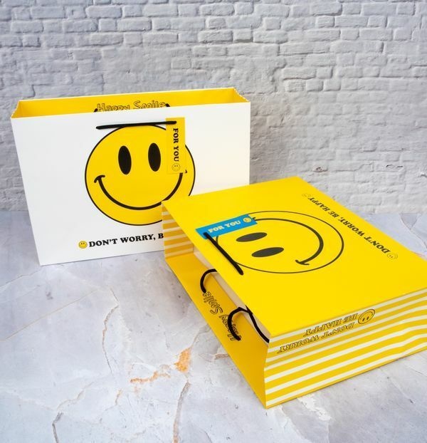 교보문고 (현대Hmall) 드림디포 디자인랩 스마일 쇼핑백 중 9013408