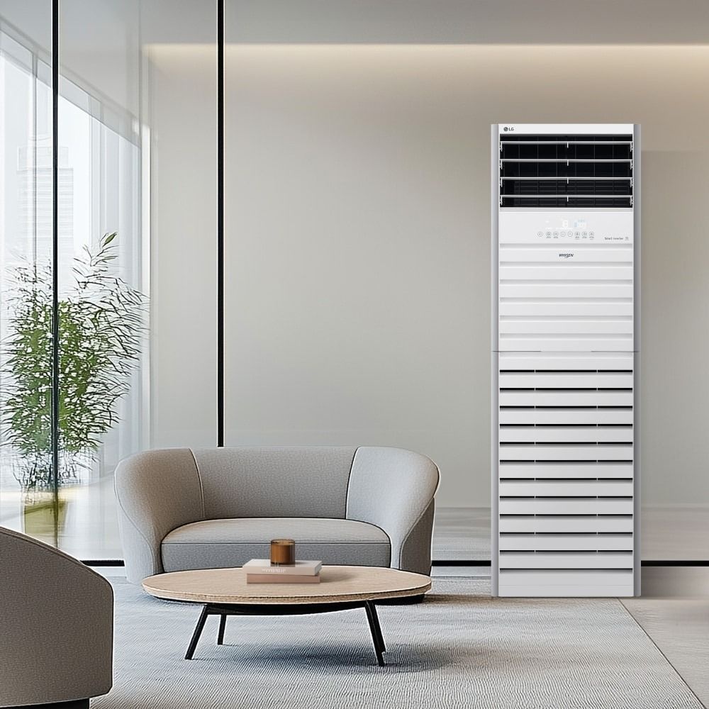 [온누리상품] LG전자 대구 경북 LG 냉난방기 1등급 업소용 스탠드 냉온풍기 23평 기본설치비별도 PW083PT2SR