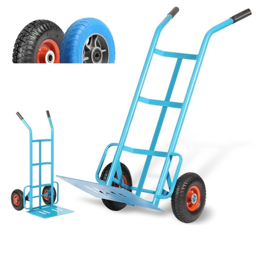 200kg 시장 물류창고 화물운반 고하중핸드카 짐수레 수레 핸드트럭 공장