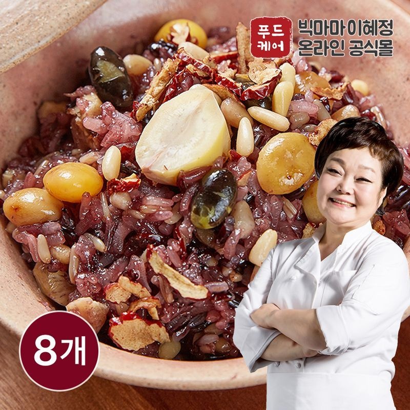 빅마마 이혜정의 꽉찬 수제 영양밥 120g x 8팩