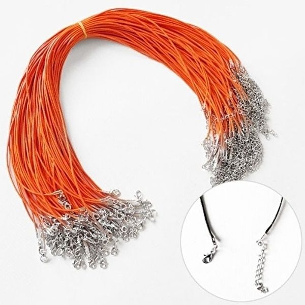 [브이와이][VCL68L3M]소모품 목걸이끈줄 왁스(주황)100줄x1봉