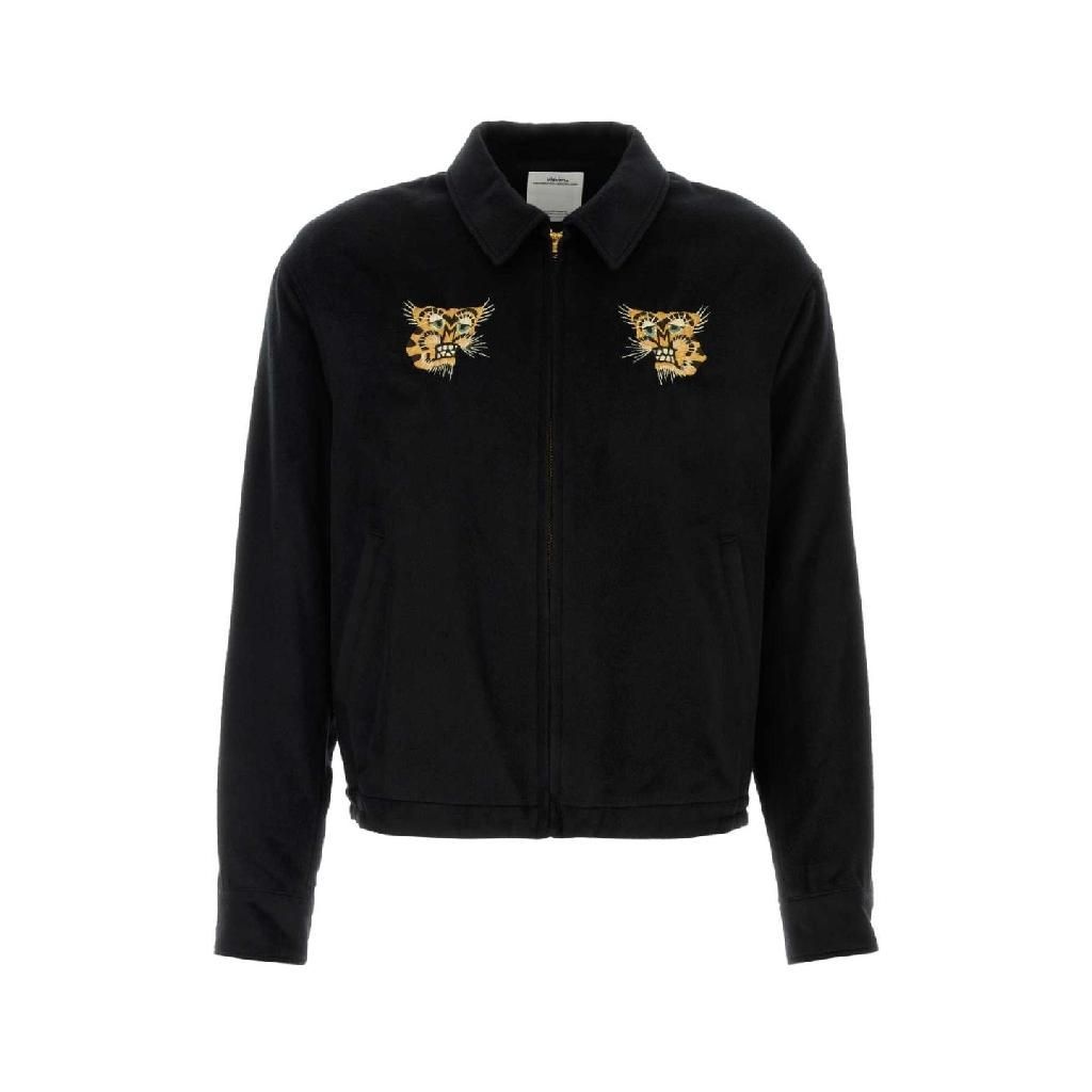 비즈빔 [X45]비즈빔 0125205013006 BLACK Black flannel Norad jacket 남성 블레이저 봄버 캐주얼자켓