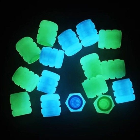 bns 차량 자동차 바이크 타이어 에어 야광흴 밸브캡 2p 타이어밸브캡 야광타이어캡 휠캡