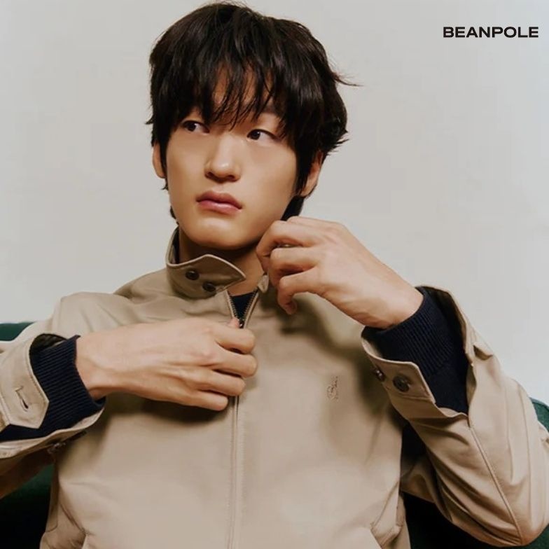 빈폴 클래식 소프트 코튼 하프집업 티셔츠