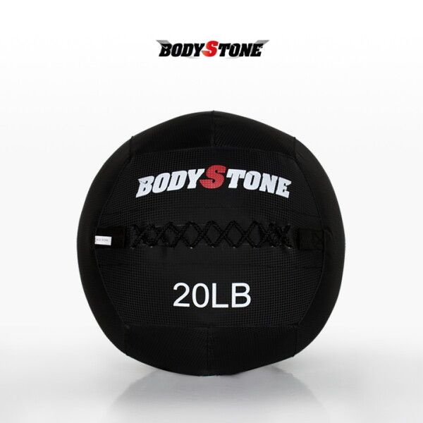 바디스톤 [바디스톤] 월볼 20파운드(블랙) wall ball 크로스핏용품 전신운동 순환운동 유산소운동 메디신볼 메디슨볼