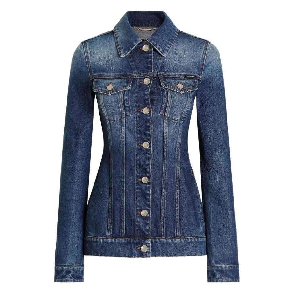 돌체앤가바나 A라인 데님 재킷 F9T00DG8OC5 T