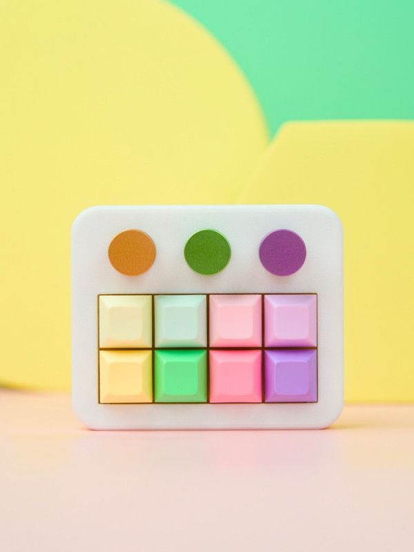 [해외] 매크로키보드 Mir T8+3 기계식키보드 영상편집 MIDI컨트롤러 포토샵 사진보정 알루미늄노브