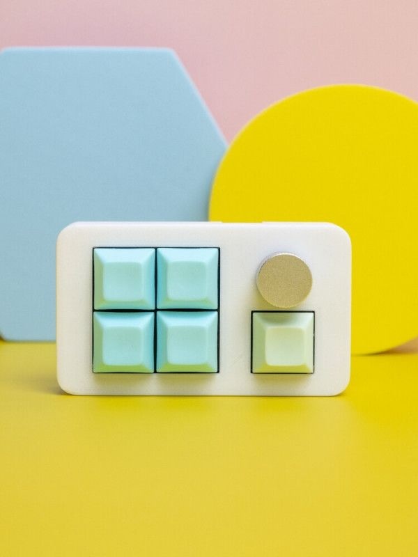 [해외] 매크로키보드 Mir Micro T5+1 기계식키보드 영상편집 프로그래밍 포토샵 사무용