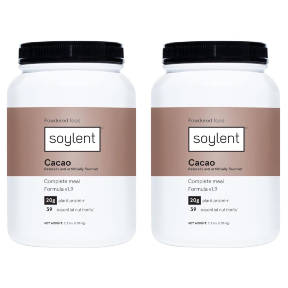 [해외] Soylent 소이렌트 컴플리트 밀 단백질 파우더 프로틴 카카오 1080g x 2개
