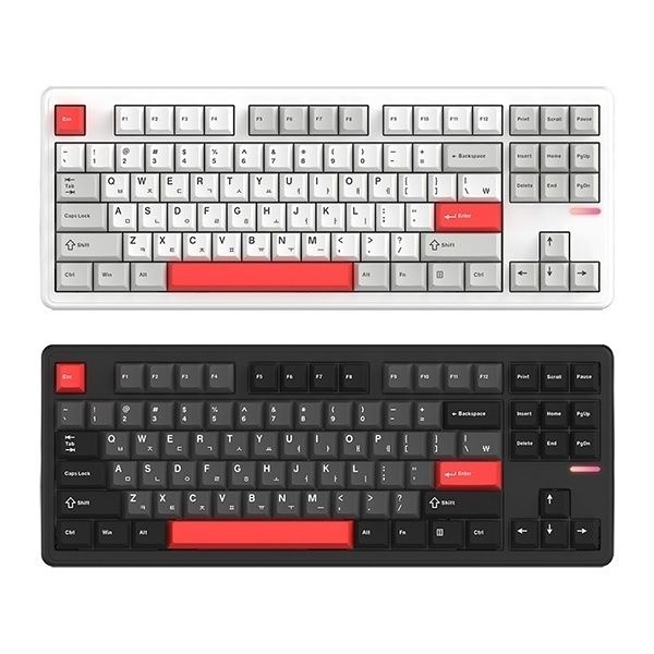 UnKnown GEEKSTAR 유,무선 블루투스 기계식 키보드, GKG87R 텐키리스 HMX 선셋