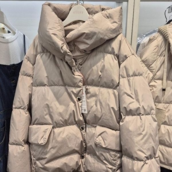 [셀러허브 1]클리지 HC42 구스 스냅장식 후드점퍼 구스ㅊ스냅장식 후드점퍼 CP8WDW01